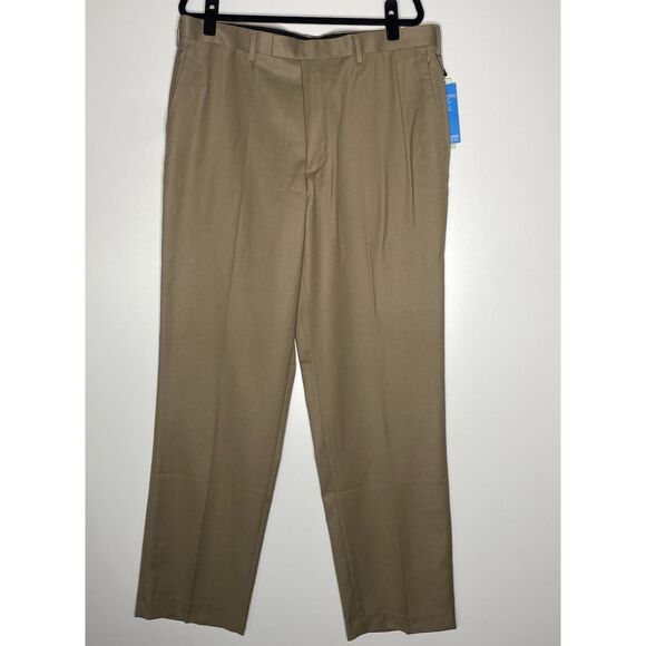 New Perry Ellis Luxury Performance Hi-Twist Super 100's Pant Men's Size 38 x 34 - Picture 1 of 9
